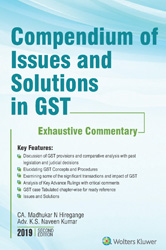 Compendium of Issues and Solutions in GST